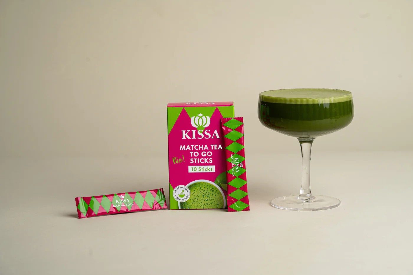 Bio Matcha to go Sticks